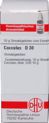 COCCULUS D 30 Globuli