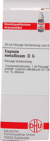 CUPRUM METALLICUM D 6 Dilution