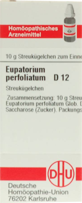 EUPATORIUM PERFOLIATUM D 12 Globuli