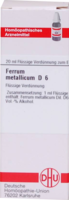 FERRUM METALLICUM D 6 Dilution