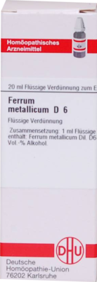 FERRUM METALLICUM D 6 Dilution