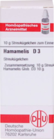HAMAMELIS D 3 Globuli