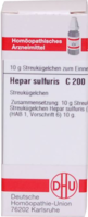 HEPAR SULFURIS C 200 Globuli