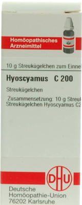 HYOSCYAMUS C 200 Globuli