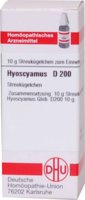 HYOSCYAMUS D 200 Globuli