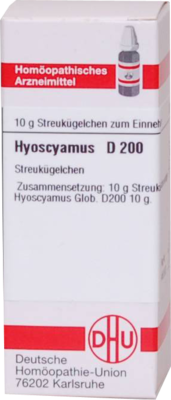 HYOSCYAMUS D 200 Globuli