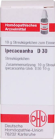 IPECACUANHA D 30 Globuli