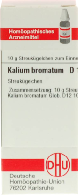 KALIUM BROMATUM D 12 Globuli