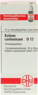 KALIUM CARBONICUM D 12 Globuli