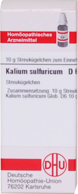 KALIUM SULFURICUM D 6 Globuli