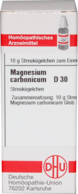MAGNESIUM CARBONICUM D 30 Globuli