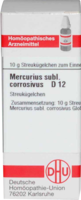 MERCURIUS SUBLIMATUS corrosivus D 12 Globuli