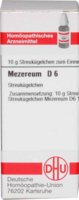 MEZEREUM D 6 Globuli