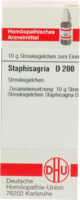 STAPHISAGRIA D 200 Globuli