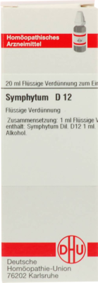 SYMPHYTUM D 12 Dilution