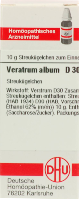 VERATRUM ALBUM D 30 Globuli