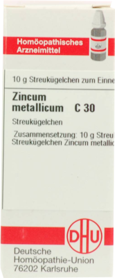 ZINCUM METALLICUM C 30 Globuli