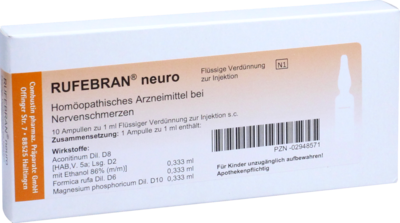 RUFEBRAN neuro Ampullen