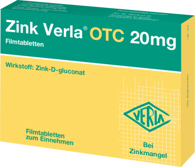 ZINK VERLA OTC 20 mg Filmtabletten