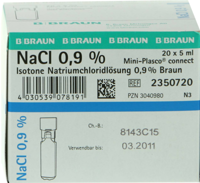 KOCHSALZLÖSUNG 0,9% Miniplasco connect