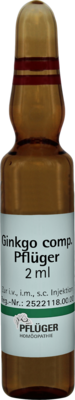 GINKGO COMP.Pflüger Ampullen
