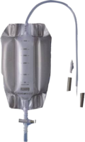 BEINBEUTEL 750 ml 50 cm steril Schlauch kürzbar