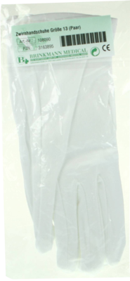 HANDSCHUHE Zwirn BW Gr.13 weiß