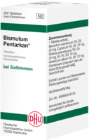 BISMUTUM PENTARKAN Tabletten