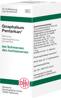 GNAPHALIUM PENTARKAN Mischung