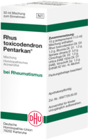 RHUS TOXICODENDRON PENTARKAN Mischung