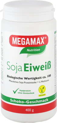 MEGAMAX Soja Eiweiß Schoko Pulver