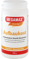MEGAMAX Aufbaukost Vanille Pulver