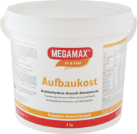 MEGAMAX Aufbaukost Schoko Pulver