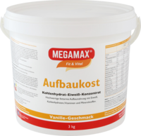 MEGAMAX Aufbaukost Vanille Pulver