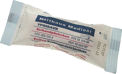 VERBANDPÄCKCHEN YPSISAVE 8x10 cm mittel