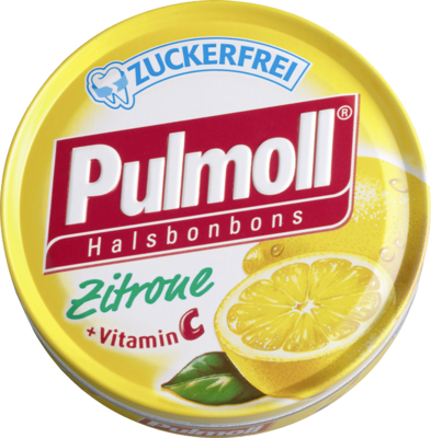 PULMOLL Zitrone zuckerfrei Bonbons