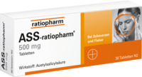 ASS-ratiopharm 500 mg Tabletten