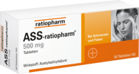 ASS-ratiopharm 500 mg Tabletten