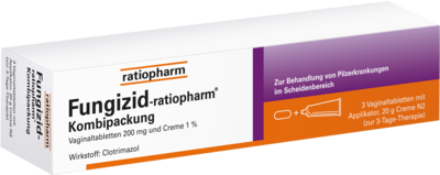 FUNGIZID-ratiopharm 3 Vag.-Tbl.+ 20g Creme