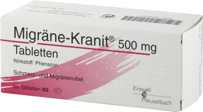 MIGRÄNE KRANIT 500 mg Tabletten