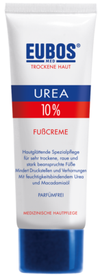 EUBOS TROCKENE Haut Urea 10% Fußcreme