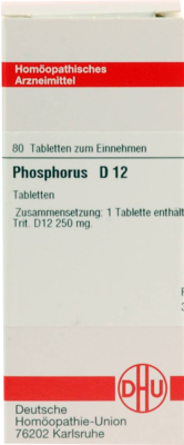 PHOSPHORUS D 12 Tabletten
