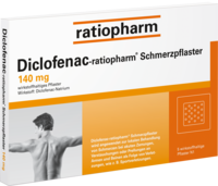 DICLOFENAC-ratiopharm Schmerzpflaster