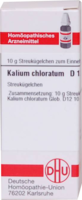 KALIUM CHLORATUM D 12 Globuli