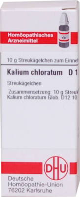 KALIUM CHLORATUM D 12 Globuli