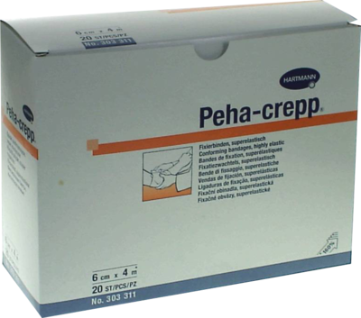 PEHA CREPP Fixierbinde 6 cmx4 m