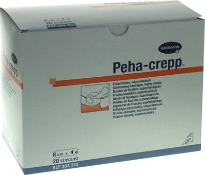 PEHA CREPP Fixierbinde 8 cmx4 m
