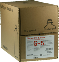 GLUCOSE 5% B.Braun Ecoflac Plus
