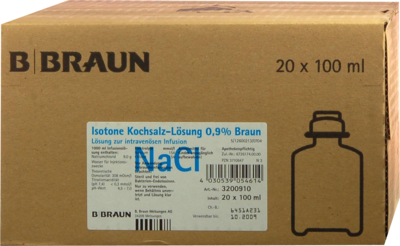 ISOTONE Kochsalz-Lösung 0,9% Braun Ecoflac Plus