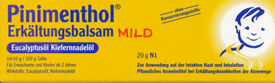 PINIMENTHOL Erkältungsbalsam mild